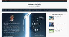 Desktop Screenshot of miljan-paunovic.com