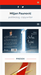 Mobile Screenshot of miljan-paunovic.com
